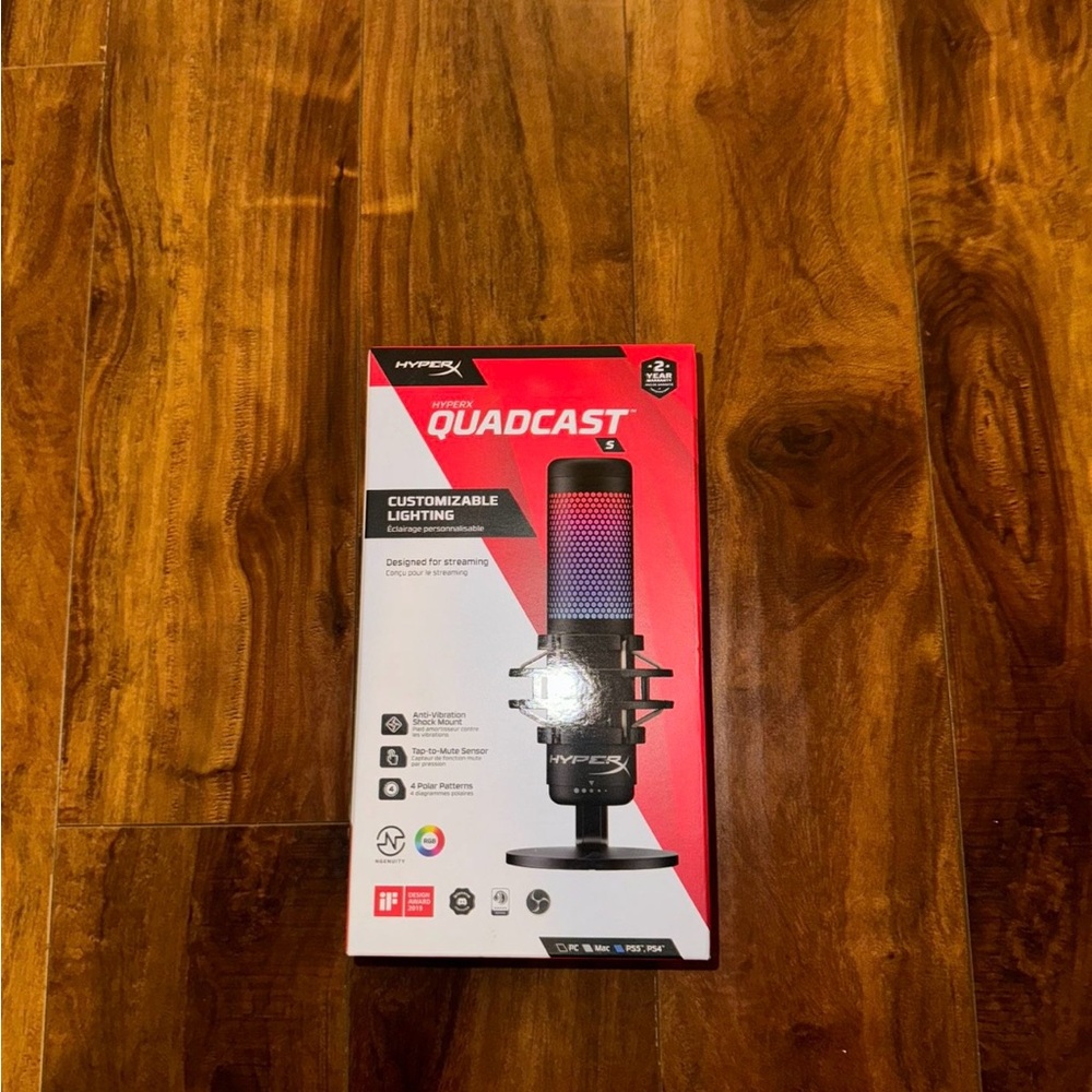 HyperX Quad Cast S mic